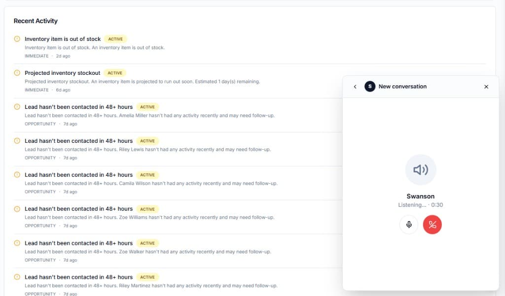 Meet Swanson, your new executive assistant