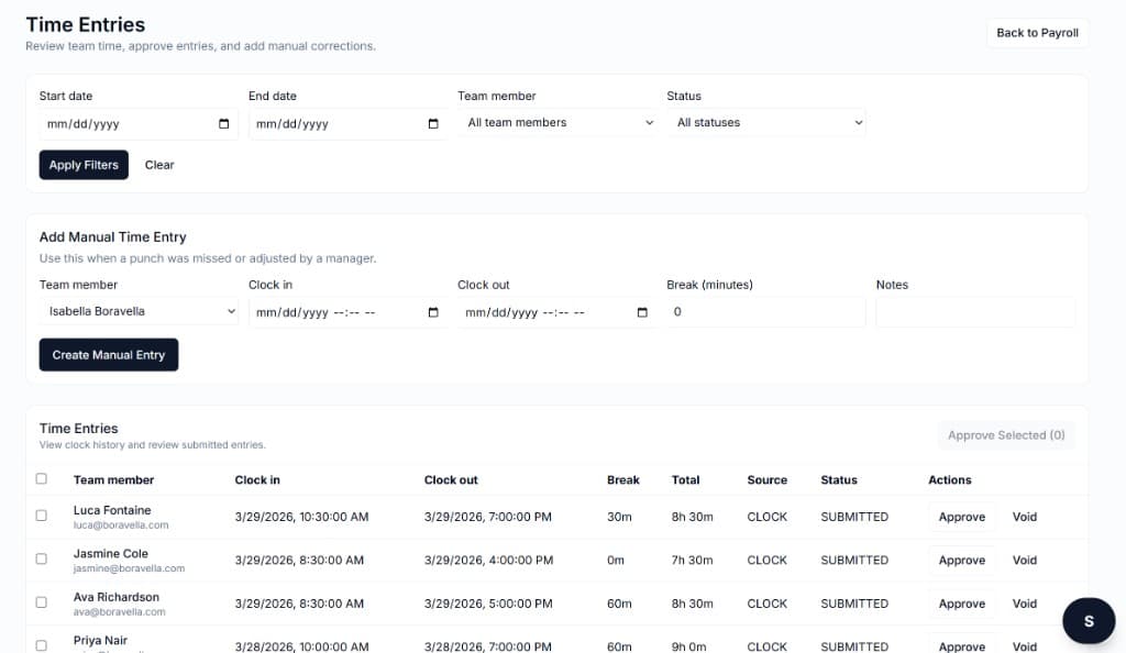 Time tracking without the usual mess
